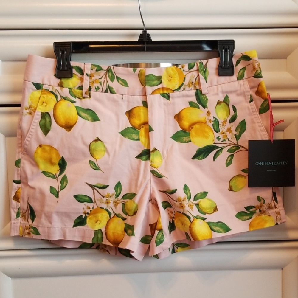 Pink lemon shorts